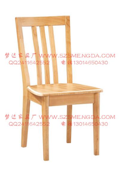 供应简约时尚实木餐椅、实木休闲椅子定制厂家-郑州梦达