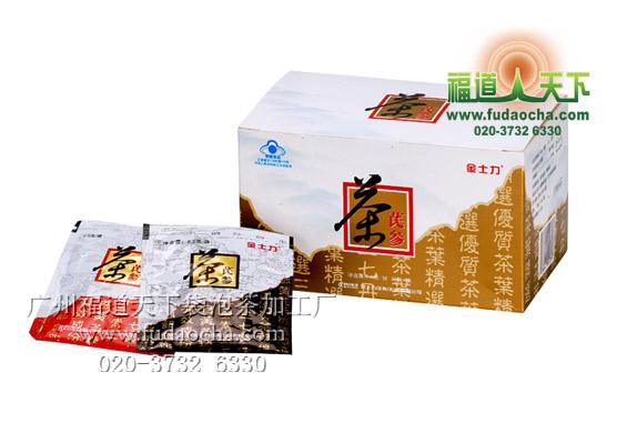 供应用于袋泡茶加工的花旗参袋泡茶加工-广州福道天下