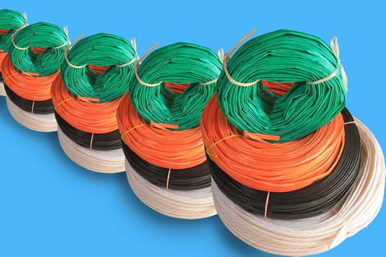 供应电线电缆缠绕管高温套管黄腊管图片