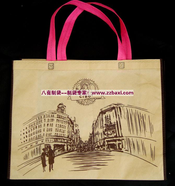 郑州北龙湖商业街宣传袋帆布手提袋批发