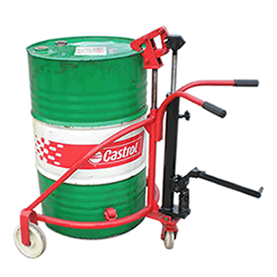 COY型液压油桶搬运车、油桶搬运车、液压油桶搬运车、油桶车图片