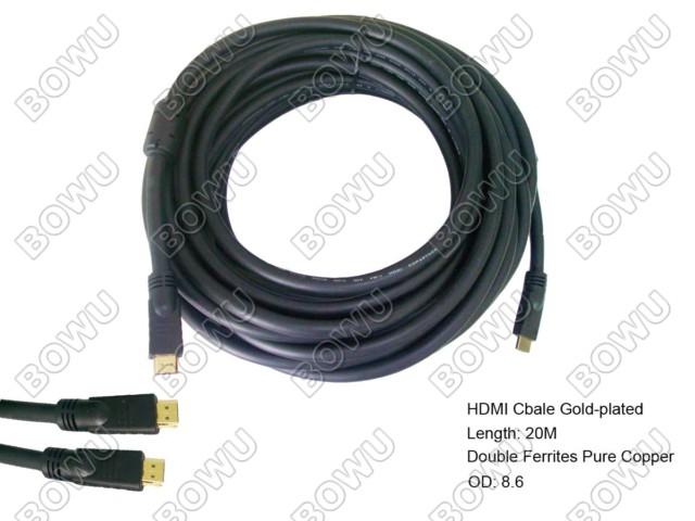供应HDMI线20米库存清货图片