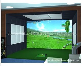 供应eagle高尔夫模拟器2011三屏环幕