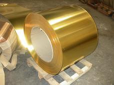 供应国际H60黄铜带国标黄铜带H63（日标黄铜带C2720）