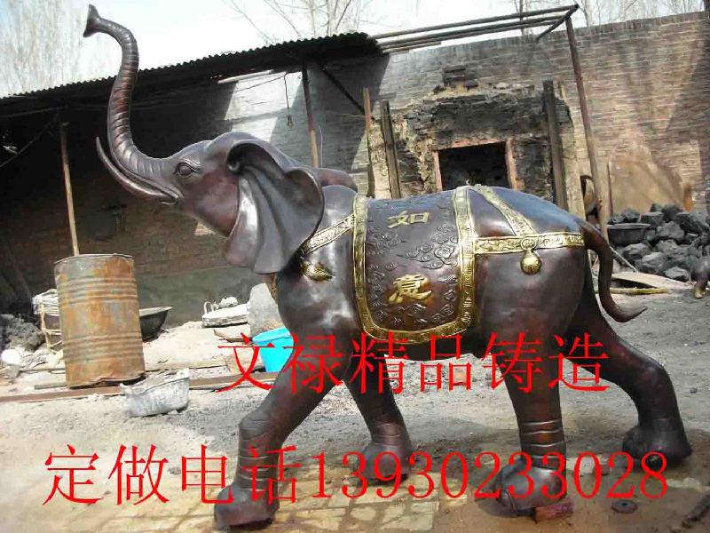 供应加工铜大象