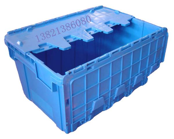 供应天津物流箱批发中国石化物流箱蓝色600*400*320mm全新料改良PP,无毒无味，可做食品周转使用，500个订颜色