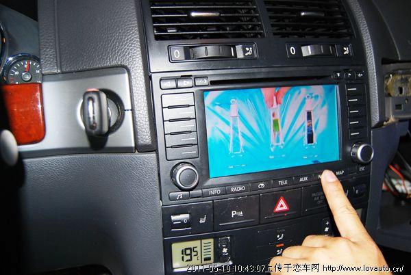 广州壹捷供应大众途锐原车屏升级/加装手写GPS导航