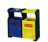 供应北京金属分类垃圾桶果皮箱