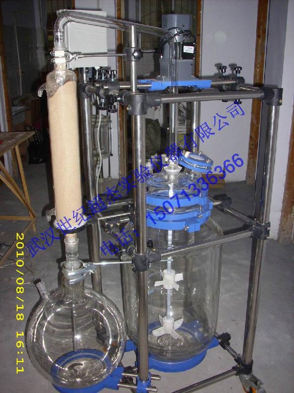 供应100L玻璃反应釜-玻璃反应釜100L玻璃反应釜玻璃反应釜