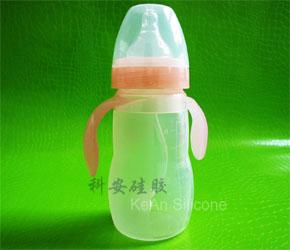 240ML葫芦型硅胶奶瓶批发