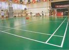 供应体育场馆地板、羽毛球塑胶地板、塑胶羽毛球场地板胶