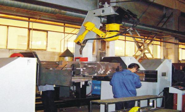 煤机中部槽机器人双丝MAG焊接系统批发
