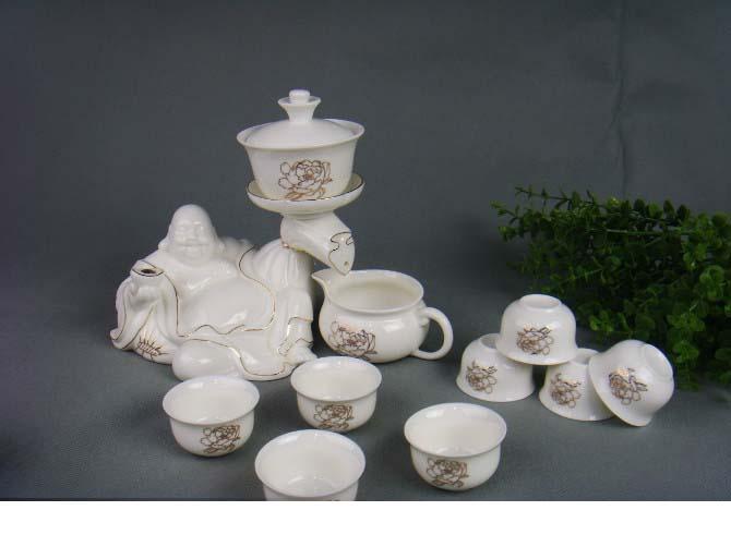 供应陶瓷半自动茶具批发，陶瓷半自动茶具生产厂家