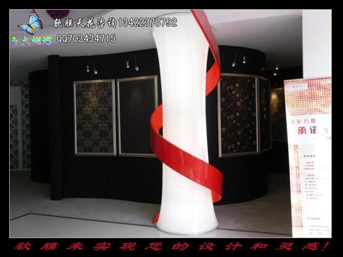 广州市pvc透光软膜发光灯柱厂家供应pvc透光软膜发光灯柱