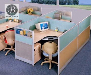 供应办公家具屏风式办公桌图片4030，定做屏风办公桌款式尺寸价格