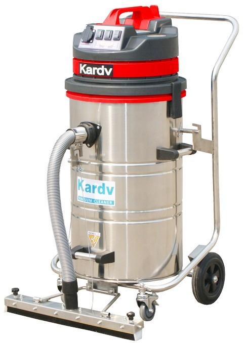 凯德威GS-3078P工业吸尘器 推吸式工业吸尘器 三马达吸尘器