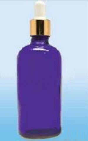 供应蒙砂紫色精油瓶蓝色精油瓶