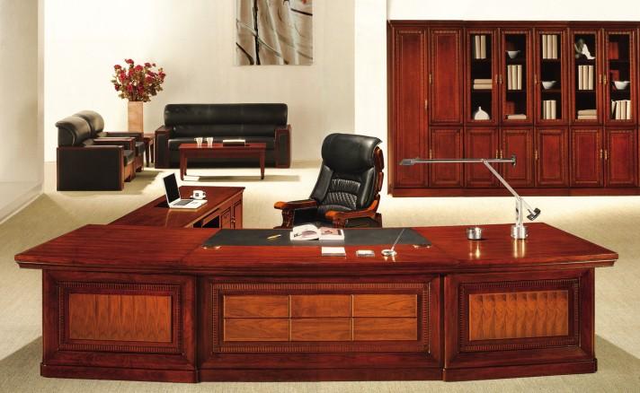 长沙大班台老板办公桌-长沙办公家具厂生产批发大班台老板办公桌-批