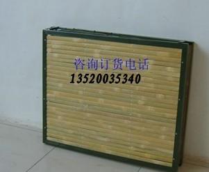 供应竹板折叠床批发 两折床价格 简易床厂家13520035340