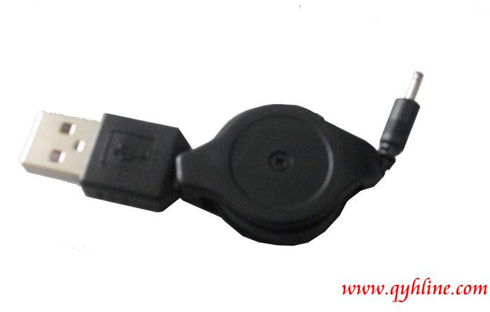 诺基亚2006DC对USB公双拉伸缩线批发