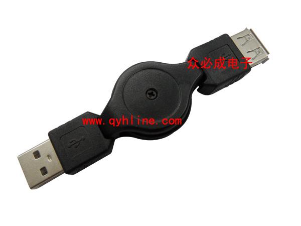 黑龙江USB公对USB母座双拉伸缩线批发