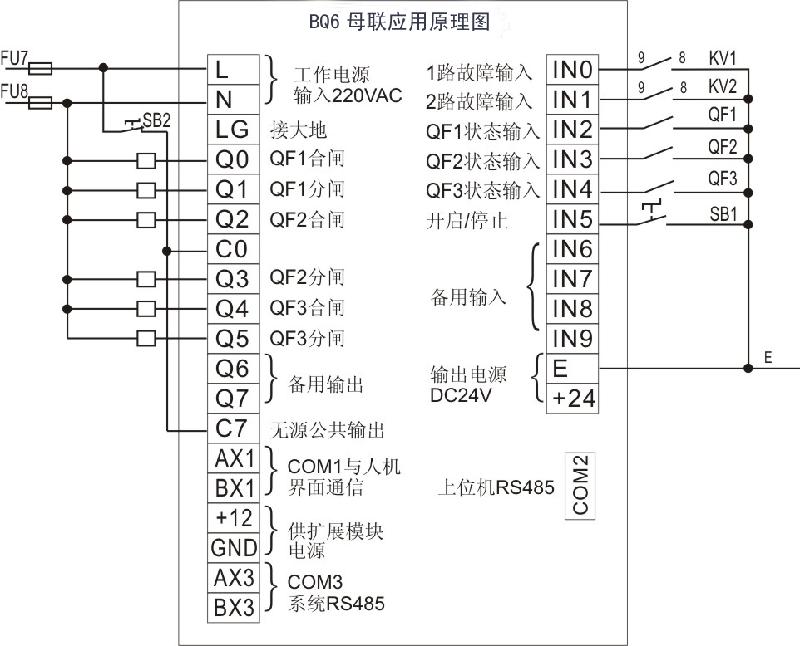 专业生产BQ6母联控制器