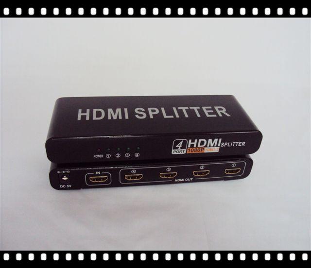 北京HDMI高清分配器1分4批发
