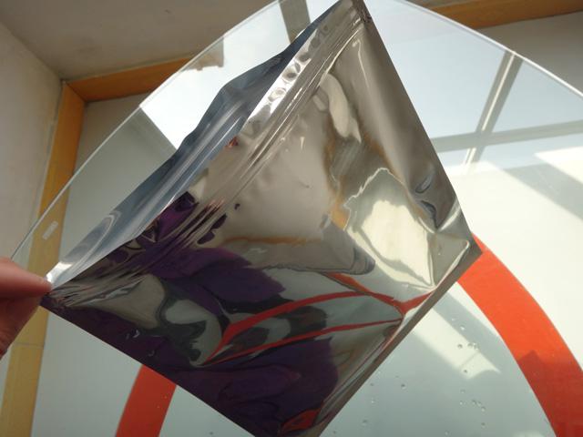供应特制茶叶铝箔包装袋防静电纯铝自封直立袋