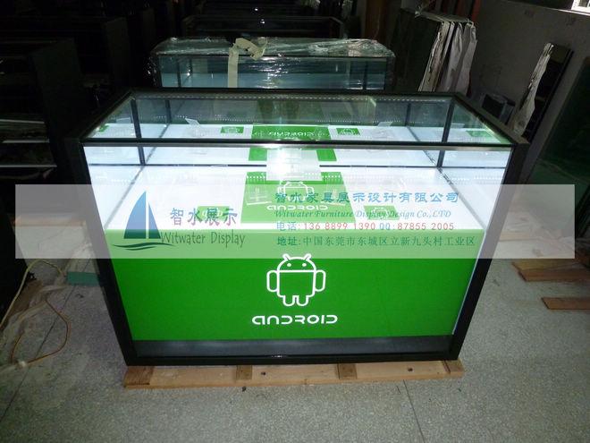 供应2011市面流行款式谷歌安卓系统手机展示销售柜台