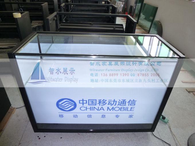 精简LOGO中国移动手机展示柜台批发