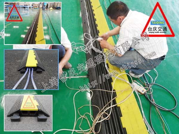供应橡胶线槽辽宁保护电缆橡胶线槽 图片