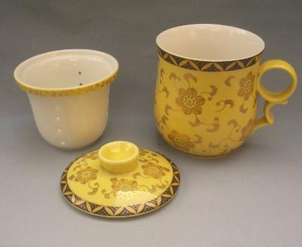 办公陶瓷茶杯定做陶瓷会议杯定做批发