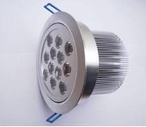 供应专业生产LED天花灯 6W 压铸散热器 沙银面板图片
