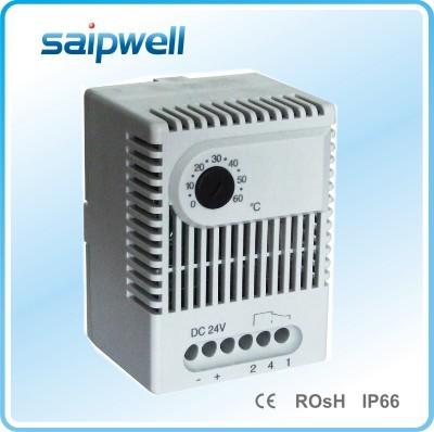 供应24VDC温控器/导轨安装直流温度控制器/电子式温控器ET011