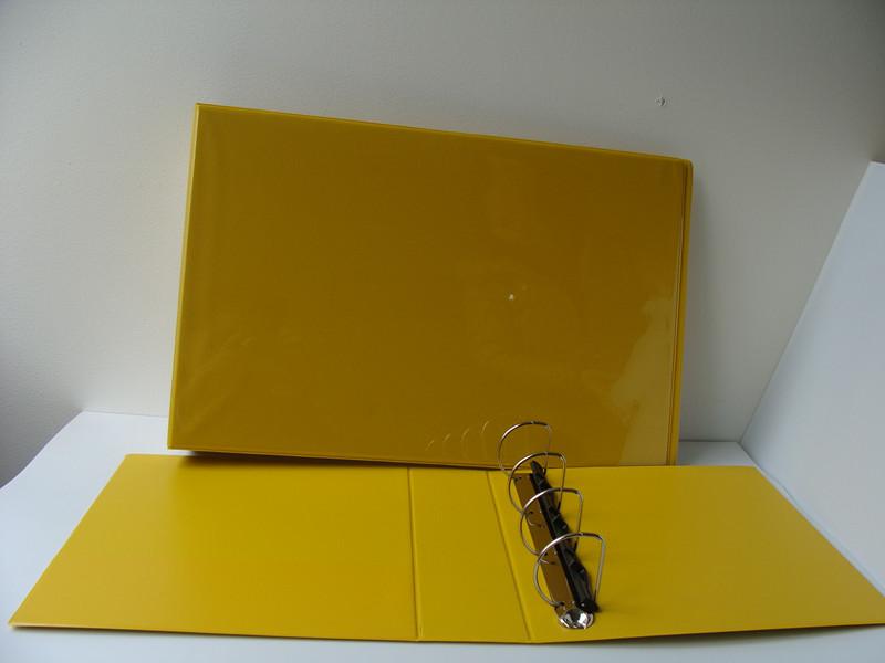 供应A3黄色PVC文件夹/文件夹工厂