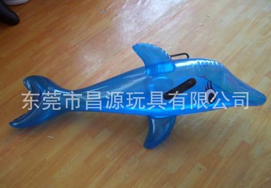 PVC充气鲨鱼骑座批发