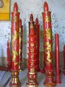 供应专业生产竹签蜡烛，宗教蜡烛厂家，佛教蜡烛批发