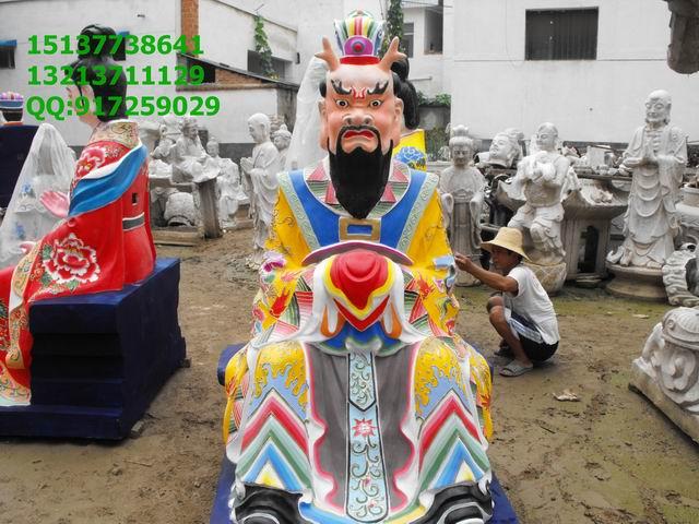河南佛缘雕塑工艺厂供应用于供奉的龙王青龙白虎夜叉丞相神像佛像