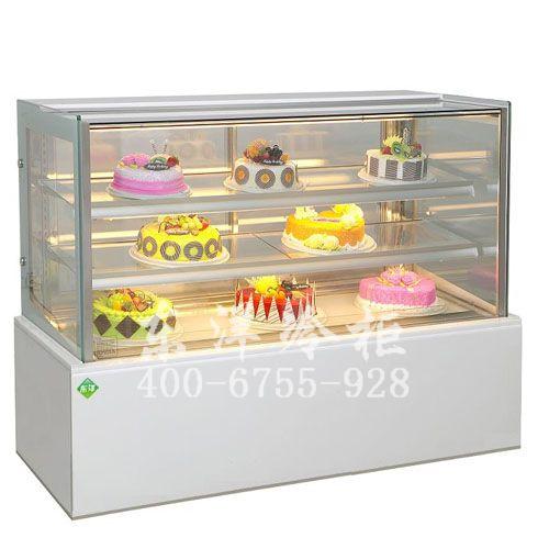 供应日式蛋糕柜-45°角三层日式蛋糕柜-蛋糕保鲜柜-冷藏展示柜