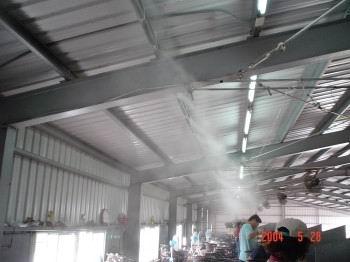 深圳市高温车间铸造车间喷雾降温环保空调厂家