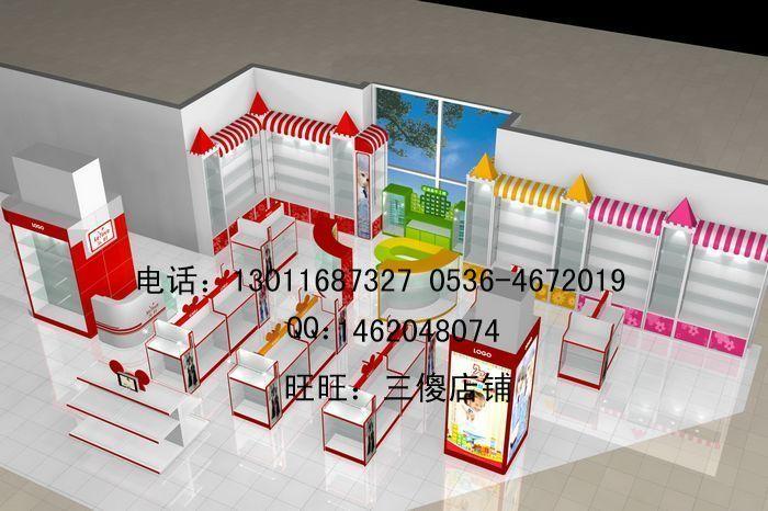 潍坊市潍坊展柜加工订做儿童玩具展柜货架厂家