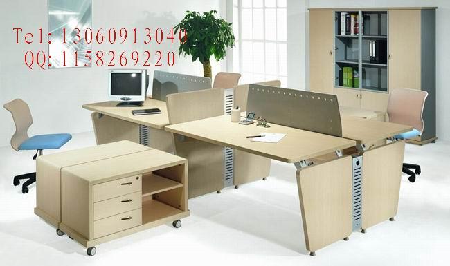 桌面屏风组合办公桌，四人屏风组合工作卡位，桌上屏风办公桌订做