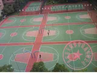 涪陵区EPDM安全地垫/重庆新型篮球场地铺设 重庆北碚丙烯酸羽毛球场