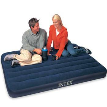 INTEX品牌充气床单人双人植绒面料批发