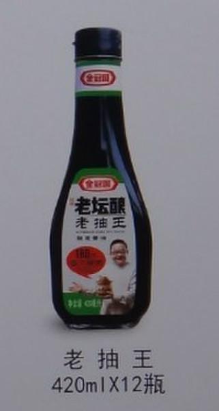 供应金冠园老坛酿老抽王420ml