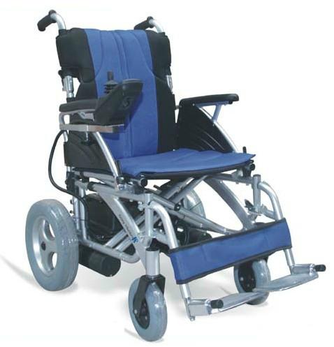 凯洋KY110LA拆叠式铝合金电动轮椅批发