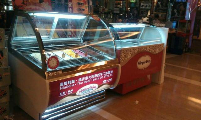 全国联保 豪华意式冰激凌柜 科美瑞冰激凌冷柜 硬质冰淇淋展示柜