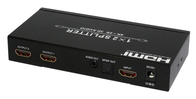 供应HDMI分配器带音频输出，HDMI1分2，HDMI分配器数字音频