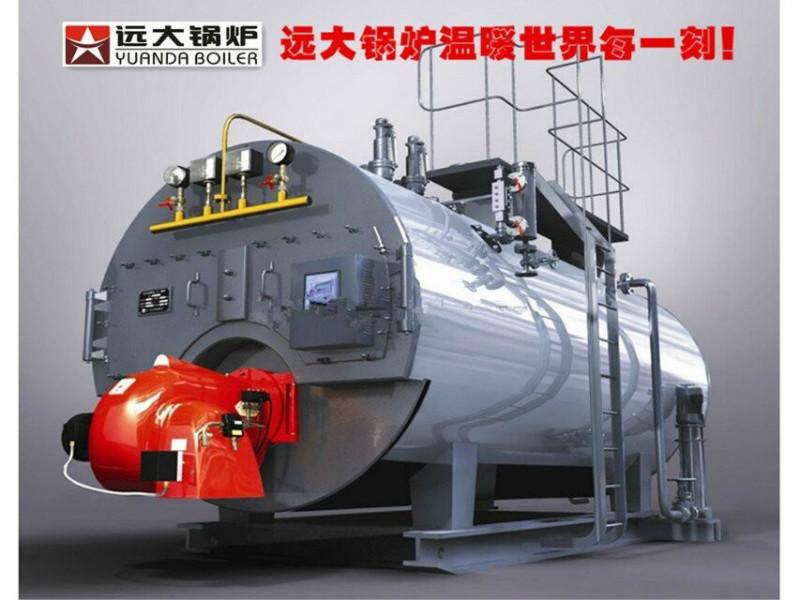 供应6吨燃气工业蒸汽锅炉内燃三回程冷凝式图片