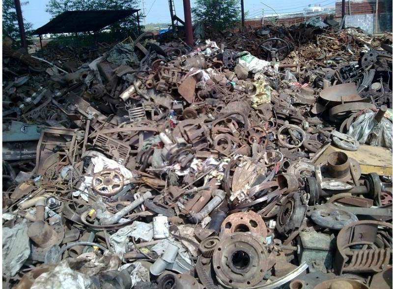 海珠海憧共盈废钢铁回收厂家、与您一道做、广州废铁回收价格回故图片